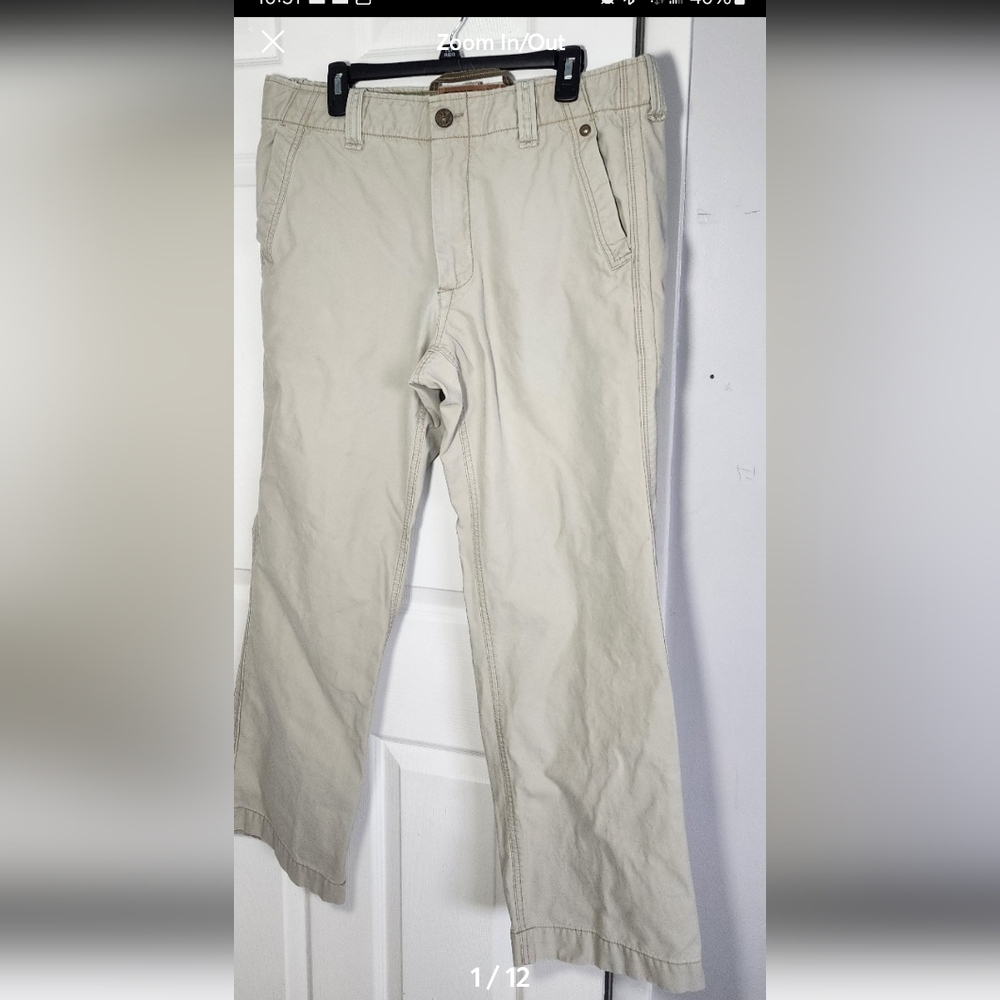 Gap Rugged Khaki Nineteen Sixty Nine Pants Mens 36x32 Beige Military Style
